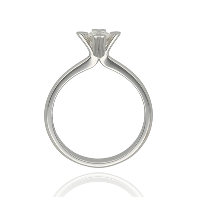 Fehér arany gyűrű 53-as méret (B38139_3I)